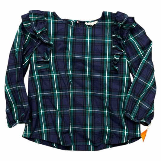 Crewcuts (B) Navy Youth Size 6 Girl's LSTop