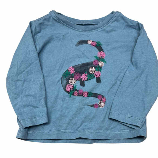 Tea Collection (A) Blue Infant Size 6-9 MO Girl's LSTopBasic