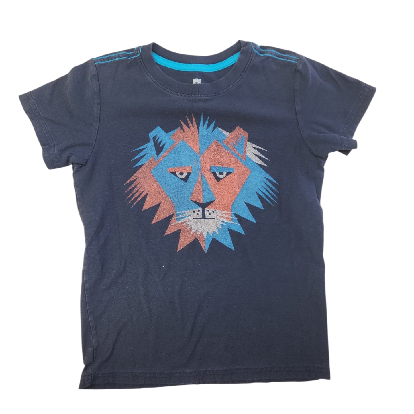 Tea Collection (A) Navy Youth Size 8 Boy's SSTopBasic