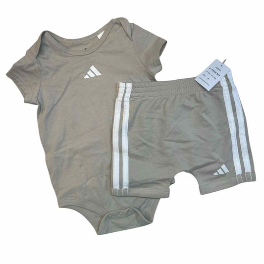 Adidas (B) Toupe Infant Size 9 MO Boy's 2PC Casual