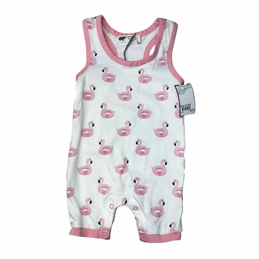 Monica & Andy White Infant Size 3-6 MO CasualRomper
