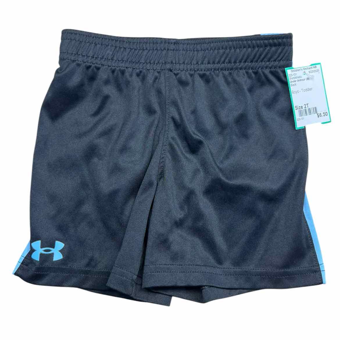 Under Armour (B) Black Toddler Size 2T Boy's ShortAthletic