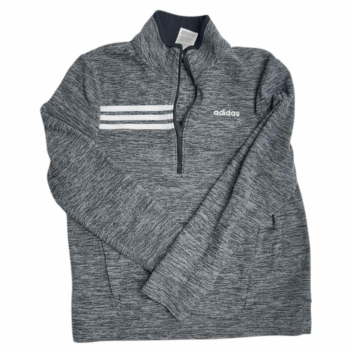 Adidas (B) Grey Youth Size 14-16 Boy's Fleece