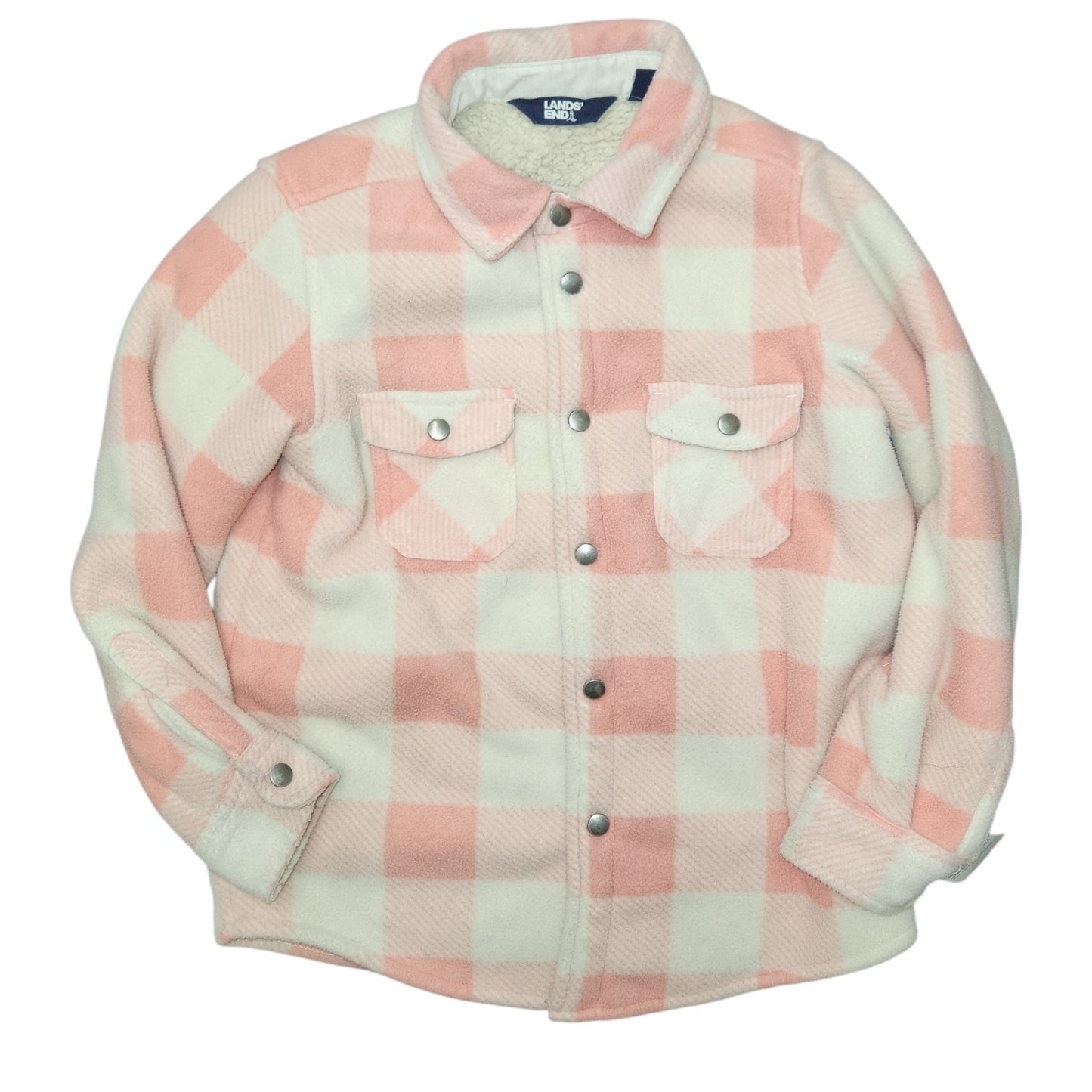 Lands End Pink Youth Size 6-7 Girl's Jacket Fleece