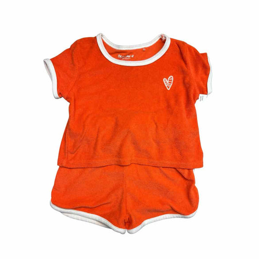 Bearpaw (AA) Coral Toddler Size 5-6 Girl's 2PCCasual