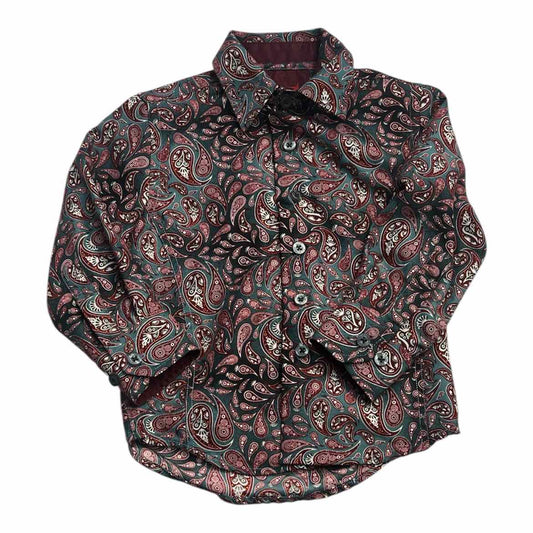 C Brand Maroon Toddler Size 2-3 ButtondownLS