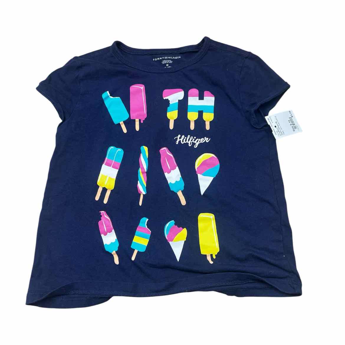Tommy Hilfiger (B) Navy Youth Size 8-10 Girl's SSTopBasic