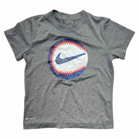 Nike (B) Grey Youth Size 6 Boy's AthleticTopSS