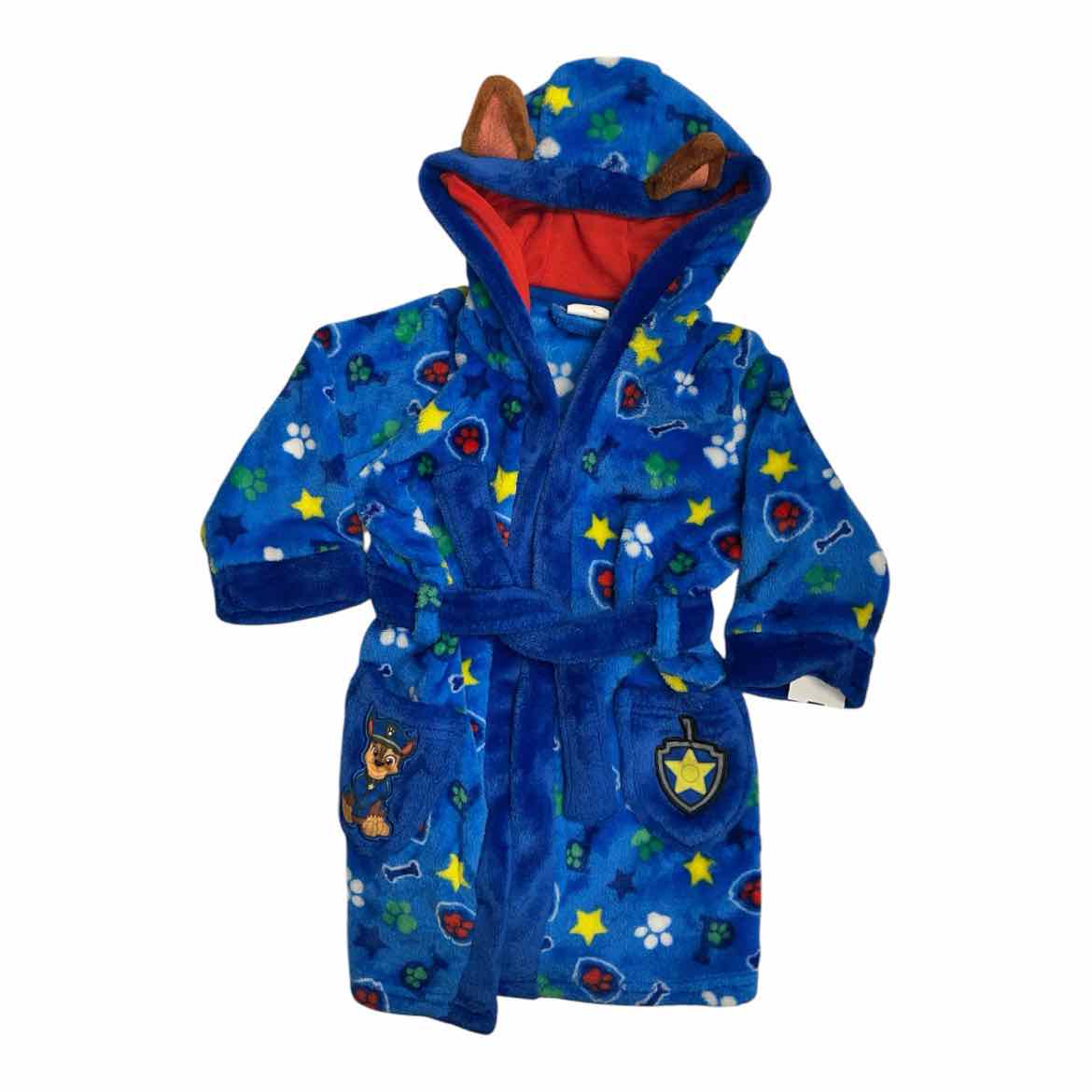 C Brand Blue Toddler Size 2-3 Boy's Bathrobe
