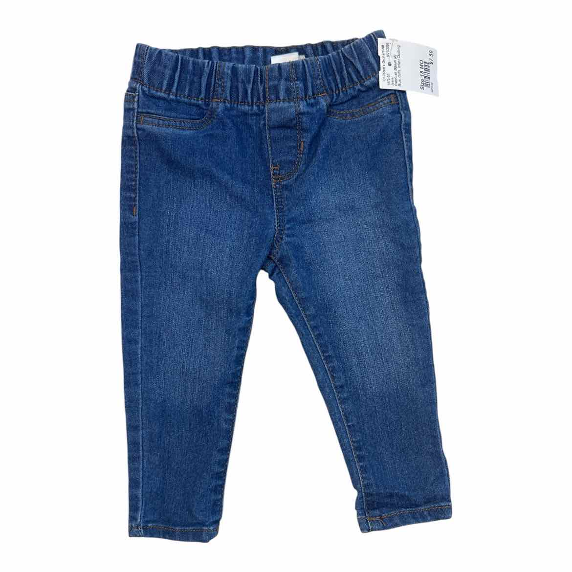 OshKosh BGosh (B) Blue Infant Size 18 MO Girl's Jeans