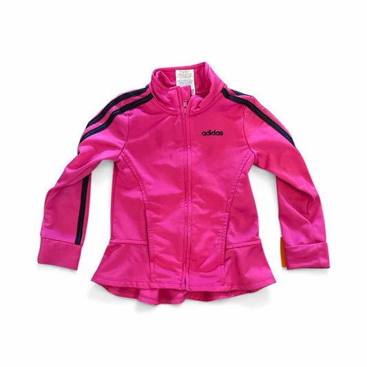 Adidas (B) Pink Toddler Size 3 Girl's AthleticSweatshirt