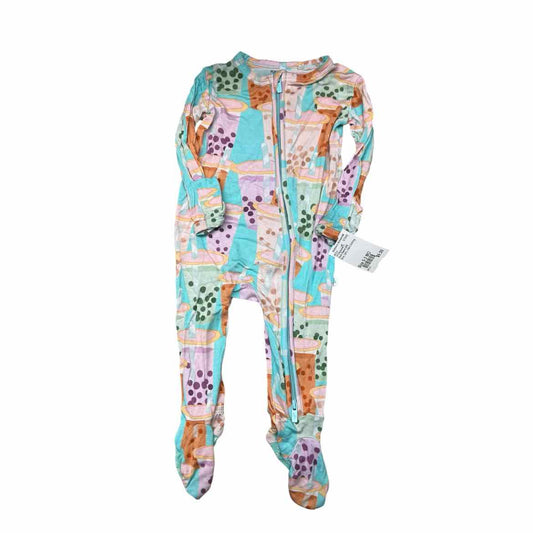 Posh Peanut (AA) Blue Infant Size 0-3 MO Girl's 1PCSleepwear
