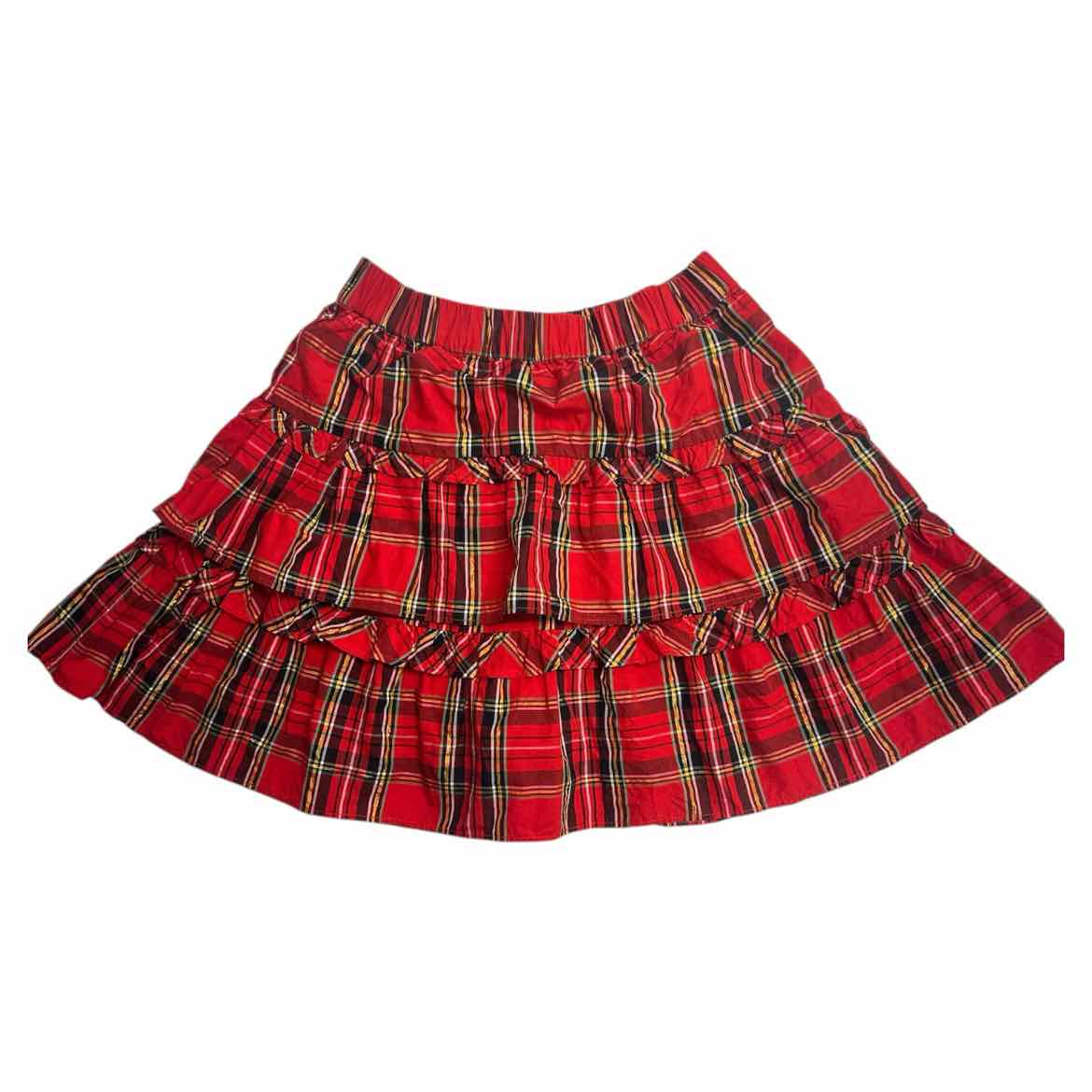 Crewcuts (B) Plaid Youth Size 10-12 Girl's SkirtDressy
