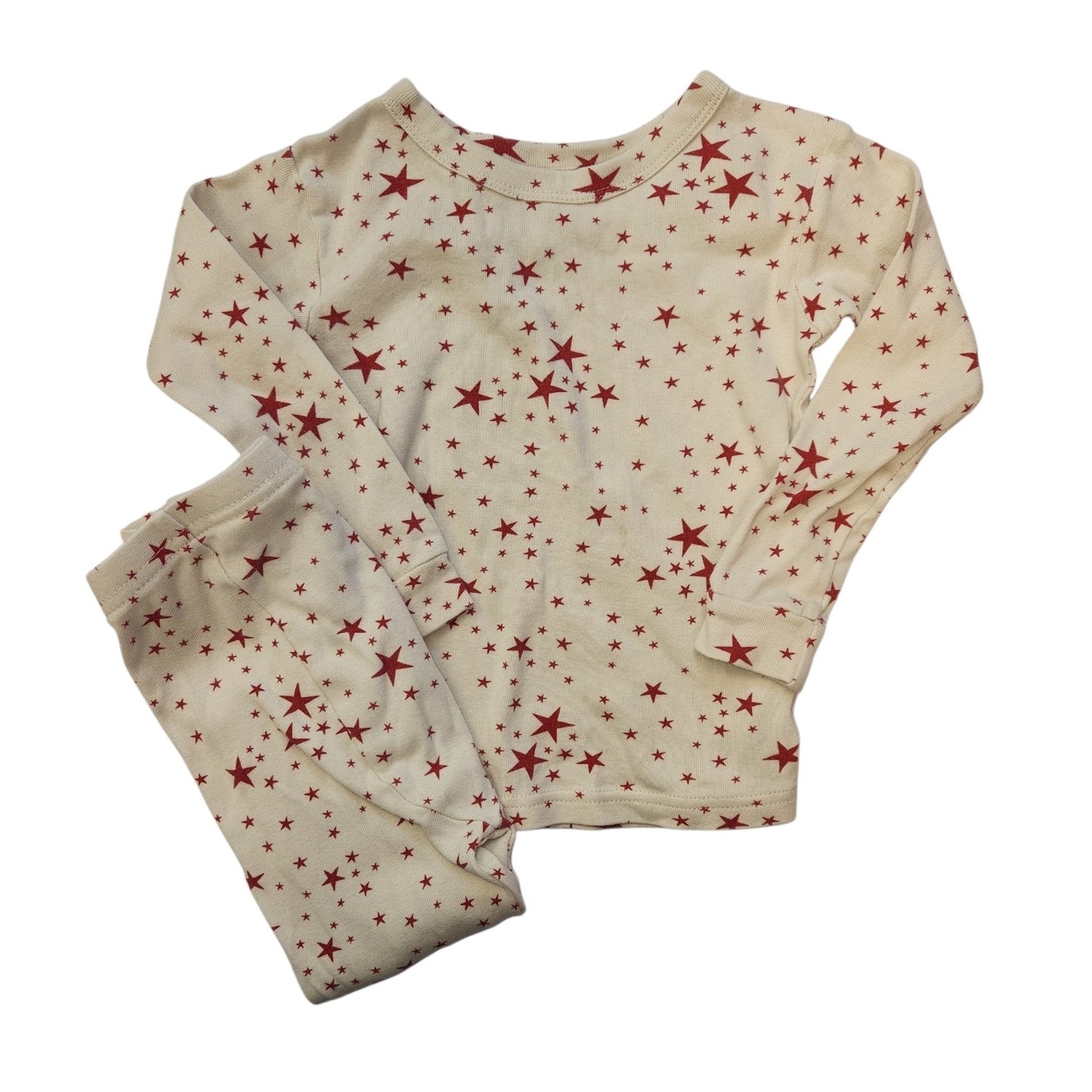 Gap (B) Cream Toddler Size 3 Girl's 2PCSleepwear