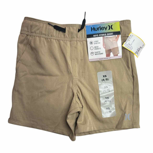 Hurley (B) Brown Toddler Size 4-5 Boy's ShortAthletic