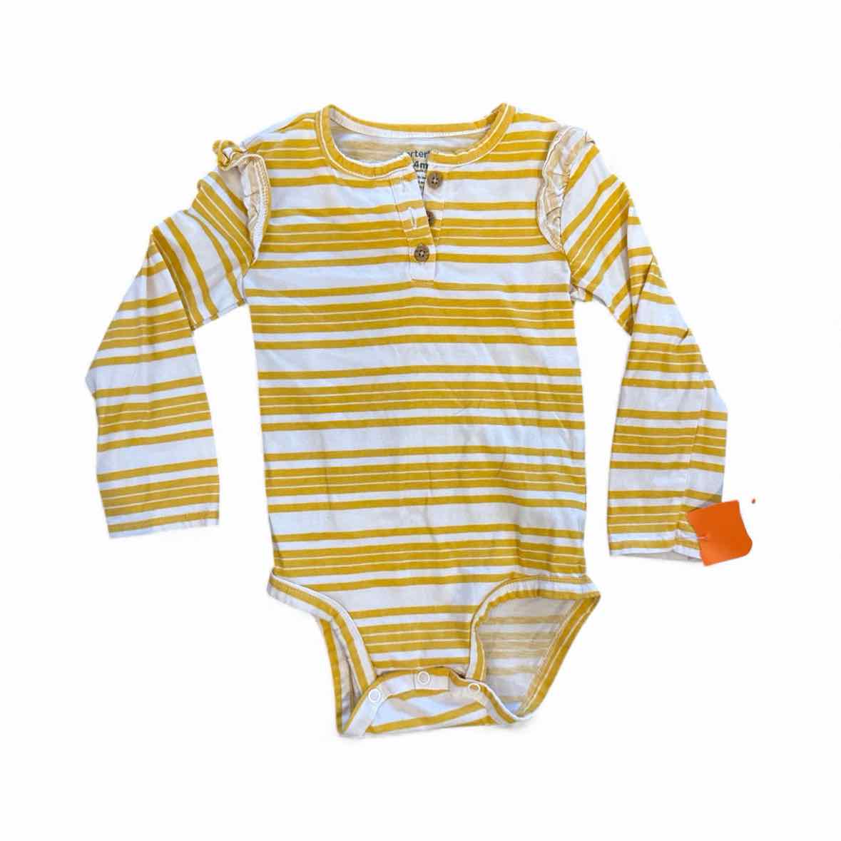 Carters (C) Yellow Infant Size 24 MO LSTopBasic