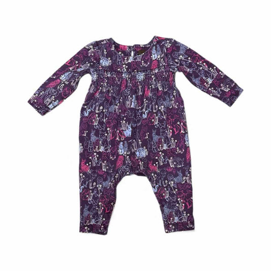 Tea Collection (A) Purple Infant Size 3-6 MO 1PC Casual