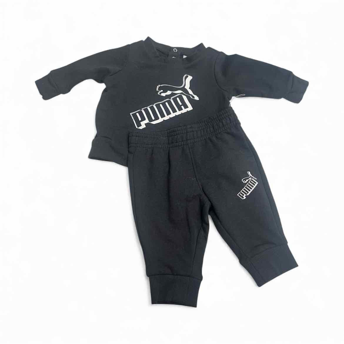 Puma (B) Black Infant Size 0-3 MO 2PC Casual