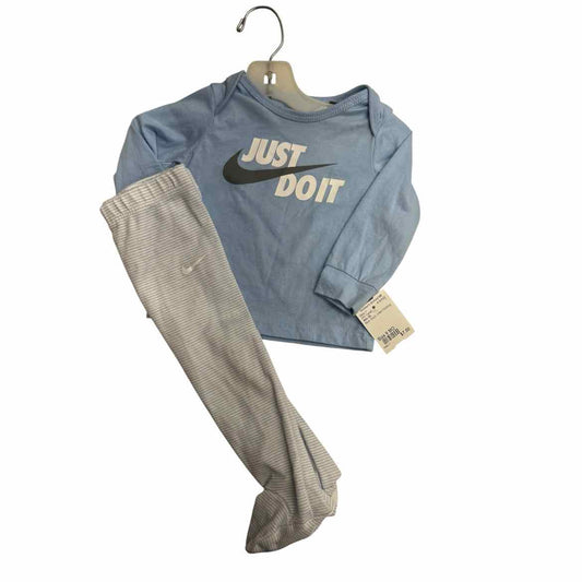 Nike (B) Blue Infant Size 9 MO Boy's 2PC Casual