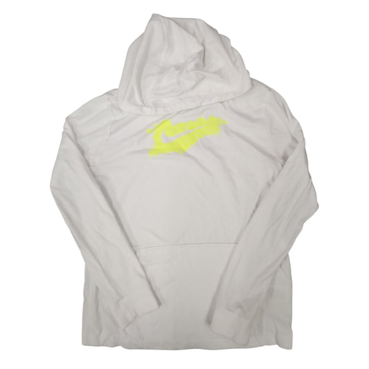 Nike (B) White Youth Size 16-18 Boy's LSTop