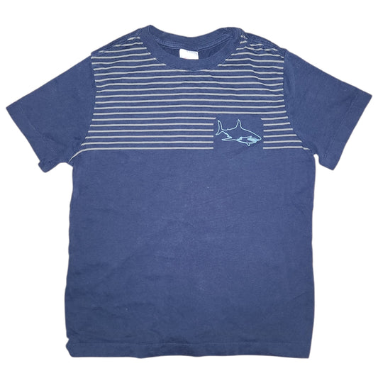 Hanna Andersson (A) Blue Youth Size 10 Boy's SSTopBasic