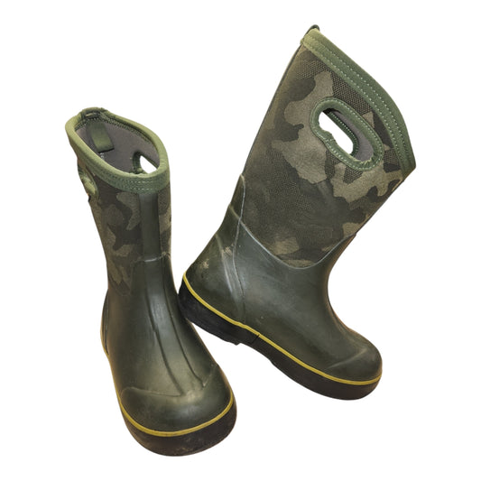 Bogs (A) Green Youth Shoe Size 2 (Youth) Boy's RainBoots