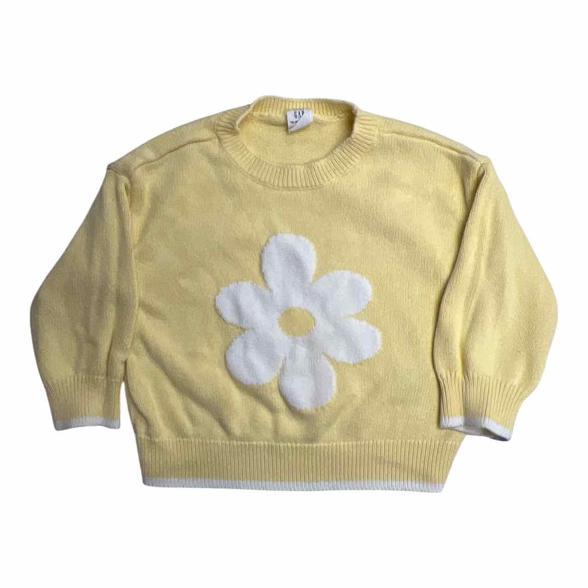 Gap (B) Yellow Infant Size 18-24 MO Girl's SweaterLight