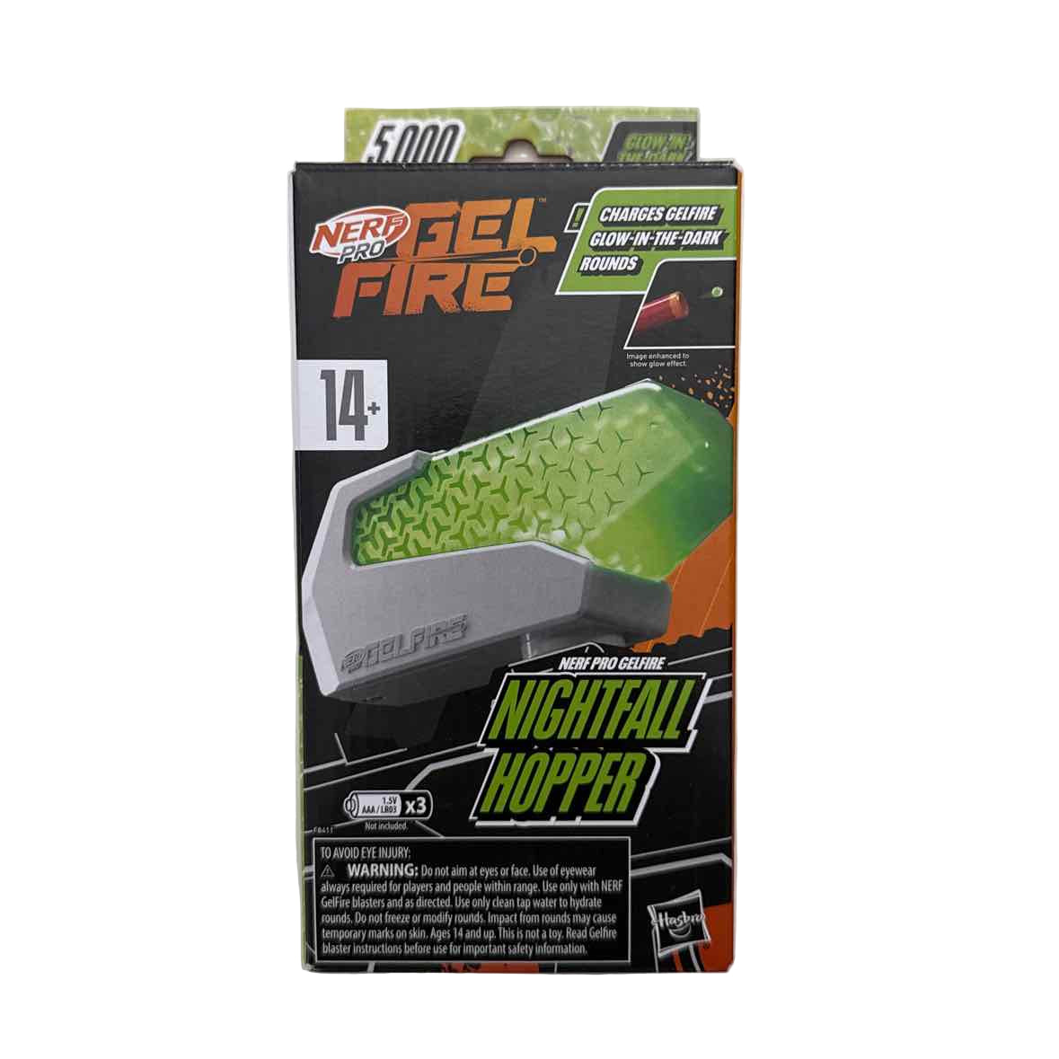 NERF Gelfire Nightfall Hopper