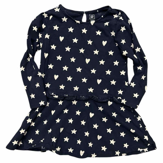 Gap (B) Navy Toddler Size 4 CasualDress