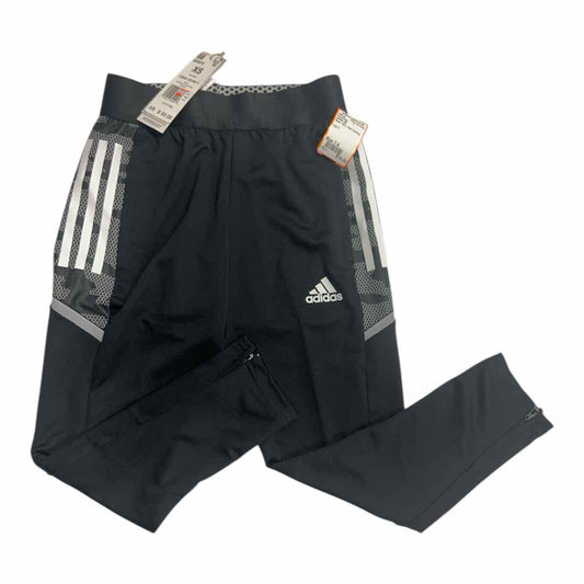 Adidas (B) Black Youth Size 7-8 Girl's PantAthletic