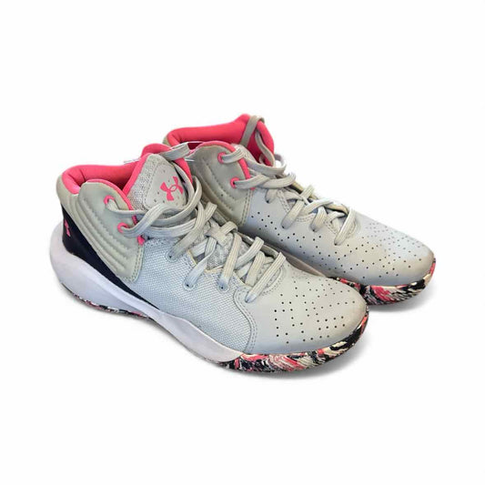 Under Armour (B) Grey Youth Shoe Size 6 (Youth) Athletic Shoes