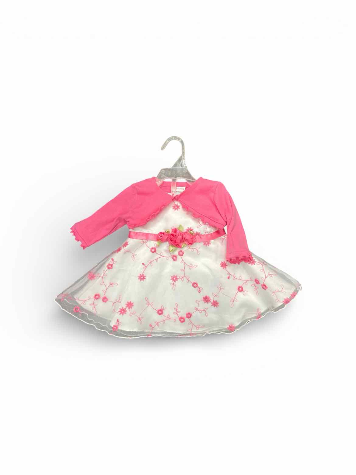 Youngland (C) Pink Infant Size 3-6 MO Girl's PartyDress