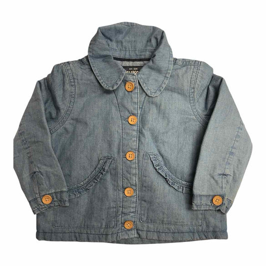 OshKosh BGosh (B) Blue Infant Size 18 MO Girl's Jacket Light