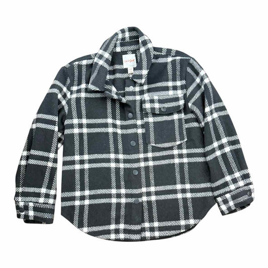 Cat and Jack (D) Plaid Youth Size 7-8 Jacket Light