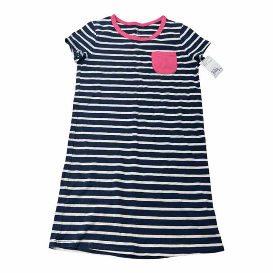 Lands End Navy Youth Size 6X-7 Girl's Basic dress