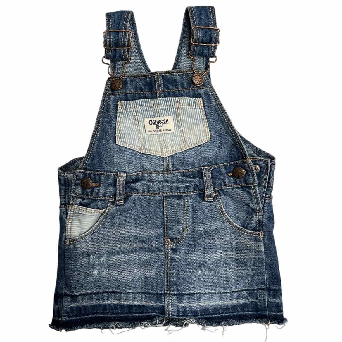 OshKosh BGosh (B) Blue Infant Size 12 MO Girl's Jumper