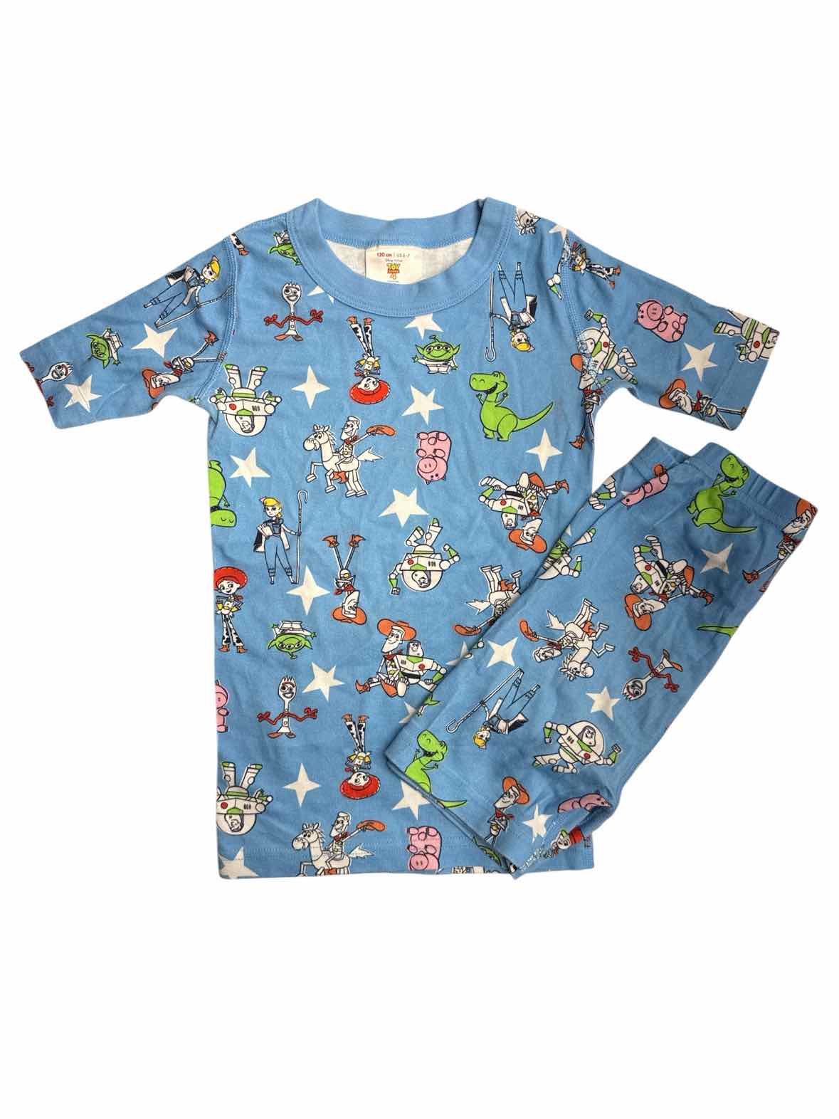 Hanna Andersson (A) Blue Print Youth Size 6-7 2PCSleepwear