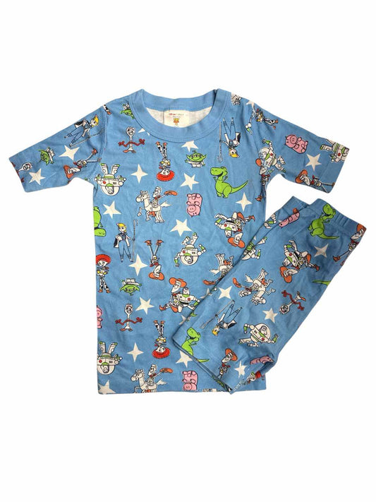 Hanna Andersson (A) Blue Print Youth Size 6-7 2PCSleepwear