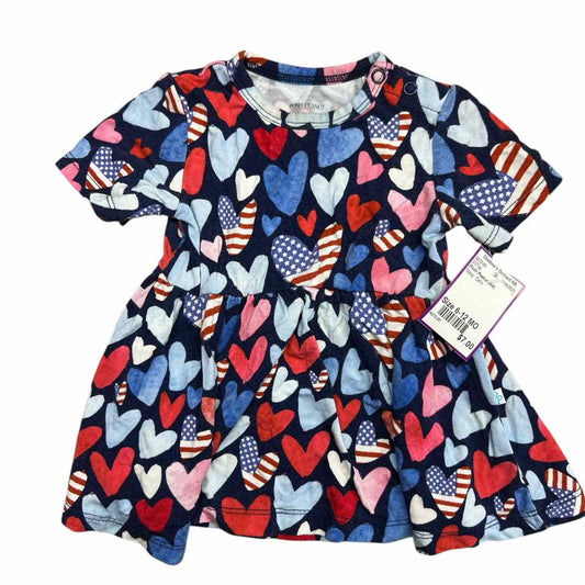 Posh Peanut (AA) Navy Infant Size 6-12 MO SSTop