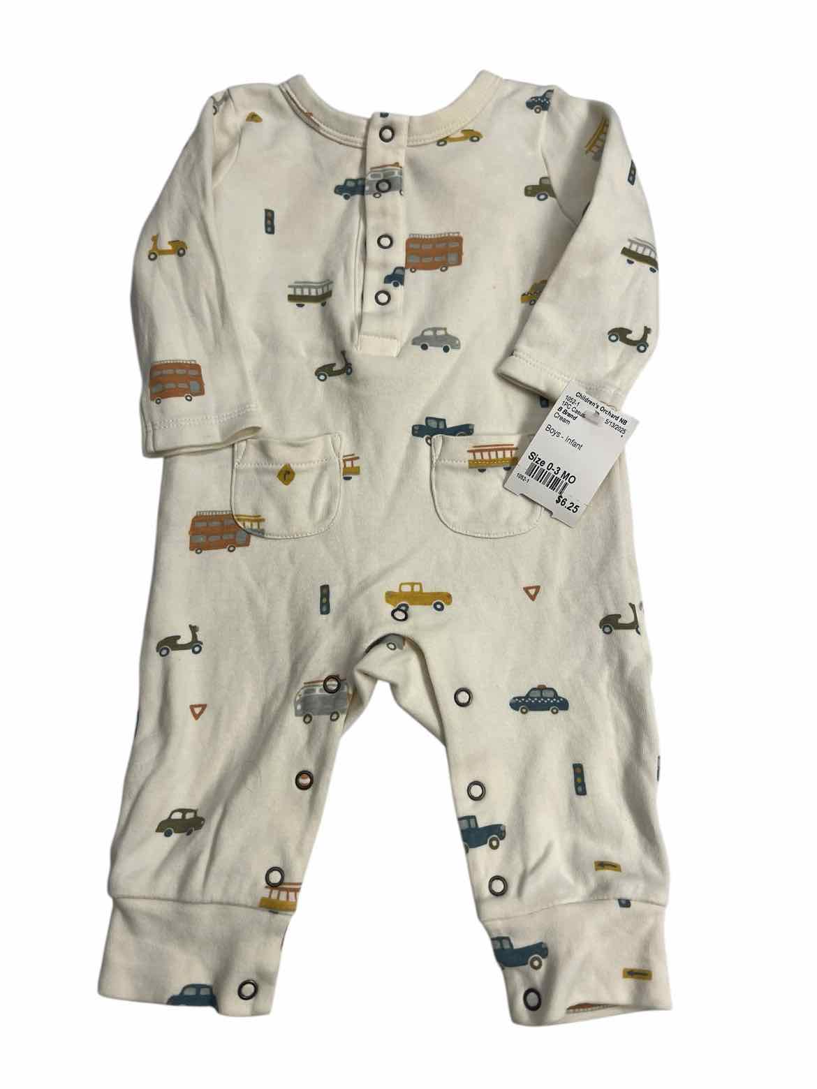 B Brand Cream Infant Size 0-3 MO 1PC Casual