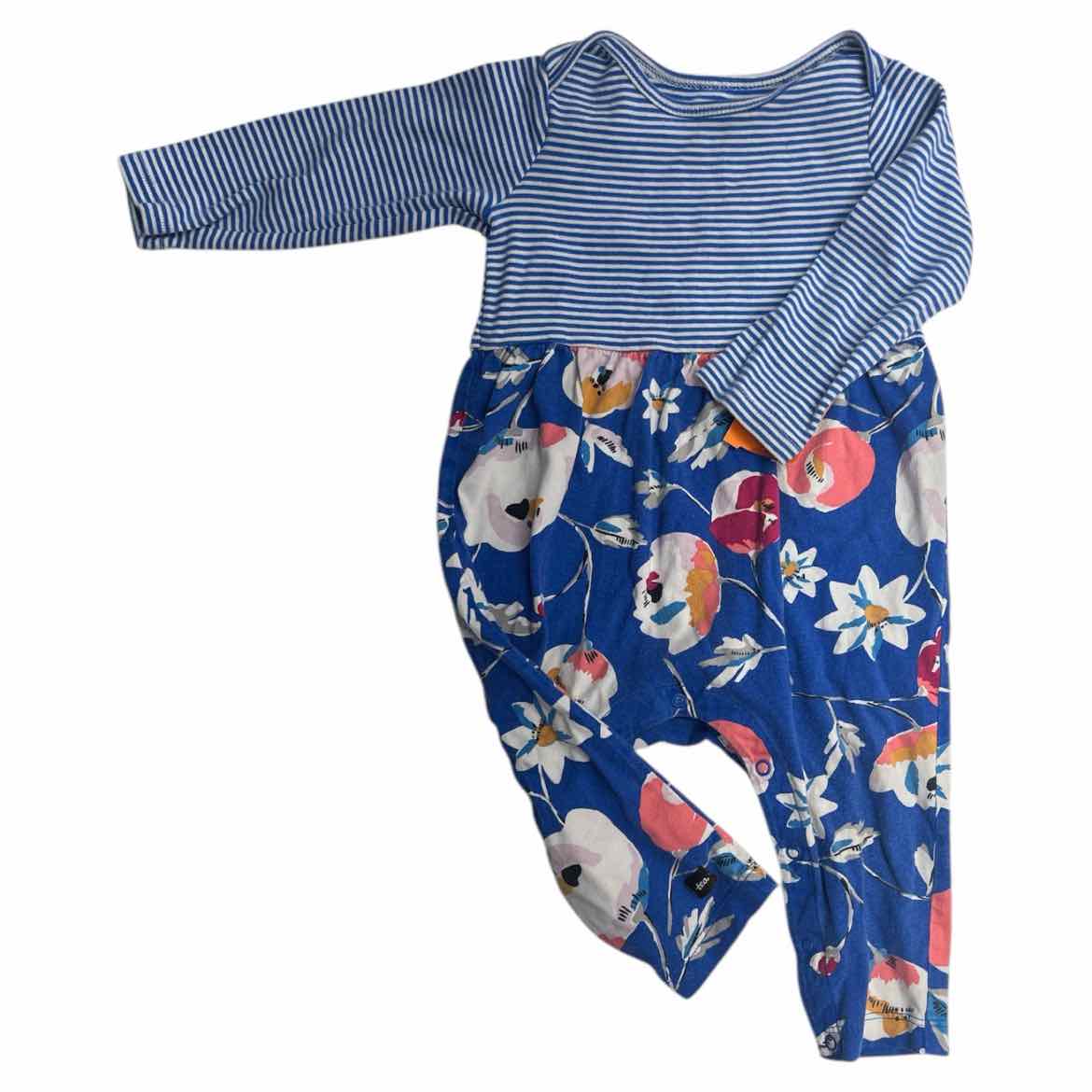 Tea Collection (A) Blue Infant Size 6-9 MO Girl's 1PC Casual