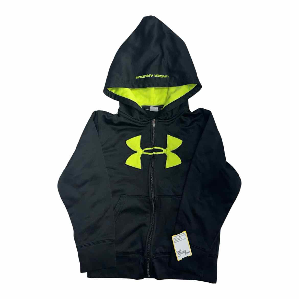 Under Armour (B) Black Youth Size 6 Boy's AthleticSweatshirt