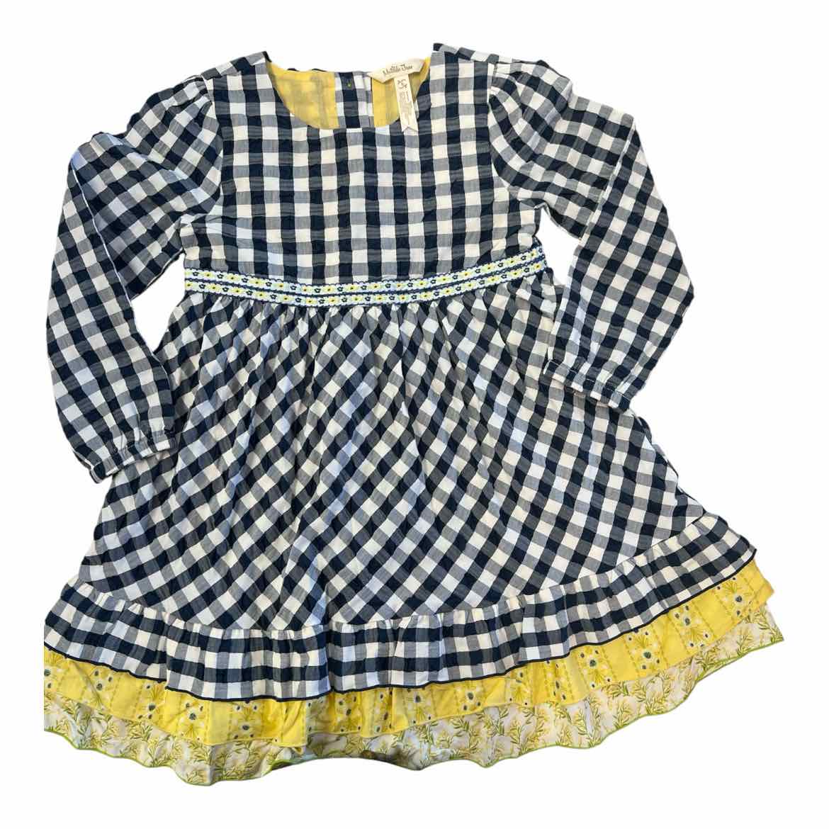 Matilda Jane (A) Navy Youth Size 6-7 Girl's CasualDress