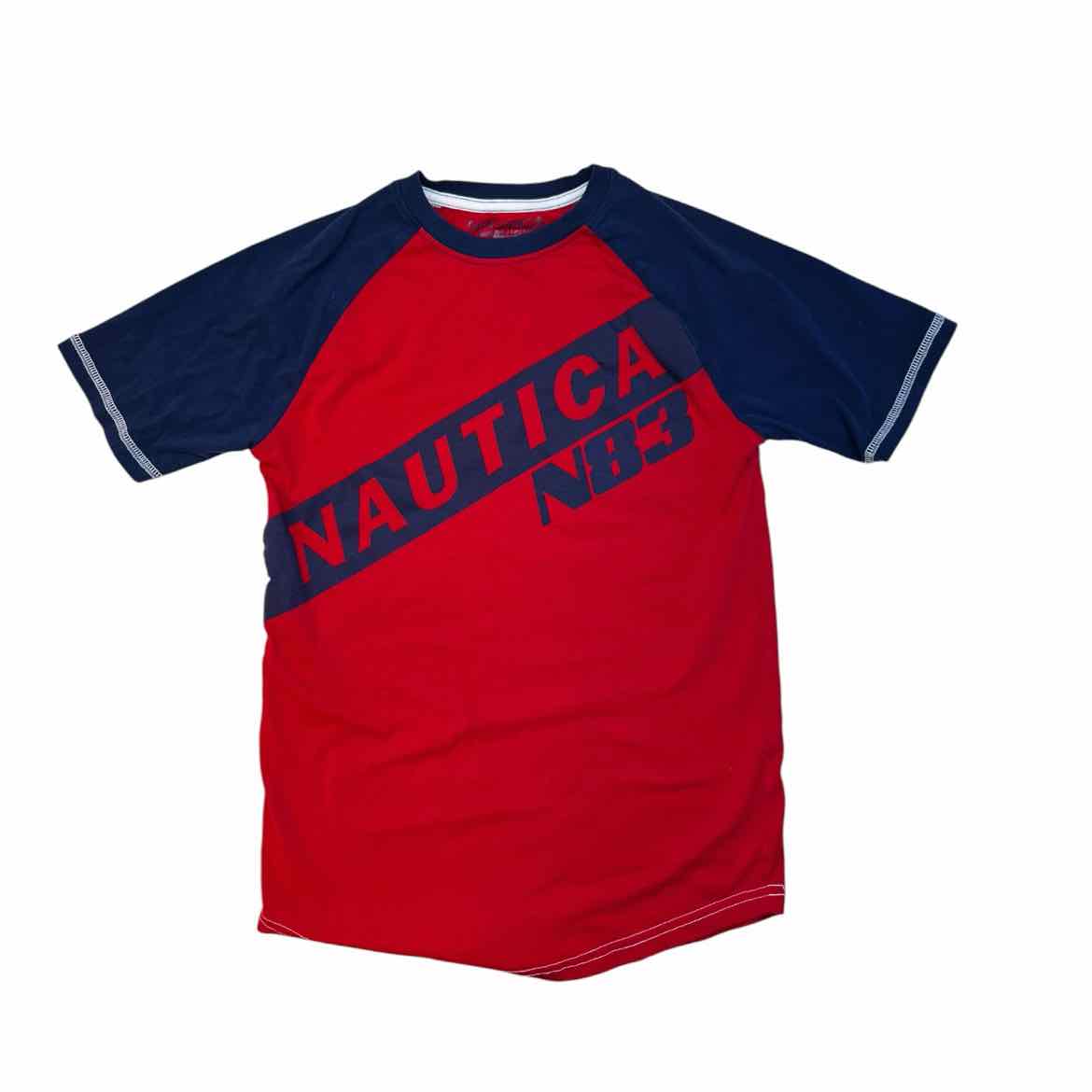 Nautica (B) Red Youth Size 10-12 Boy's SSTopBasic