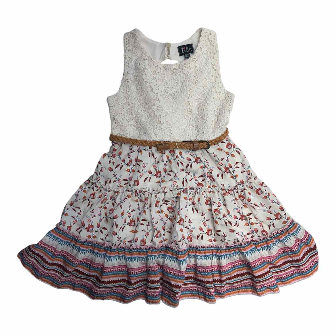 Lilt (C) Cream Toddler Size 4-5 Girl's CasualDress