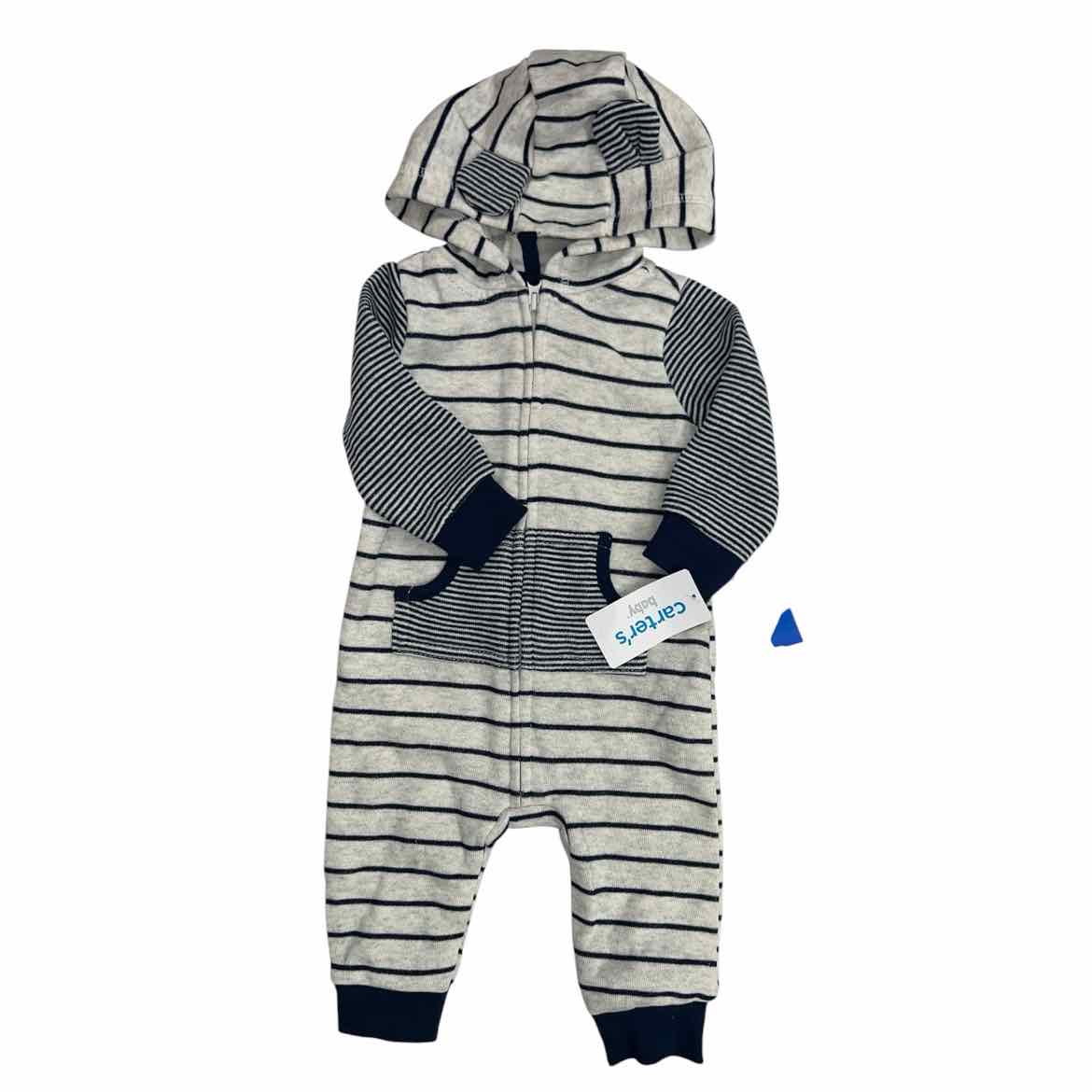 Carters (C) Stripe Infant Size 6 MO Boy's 1PC Casual
