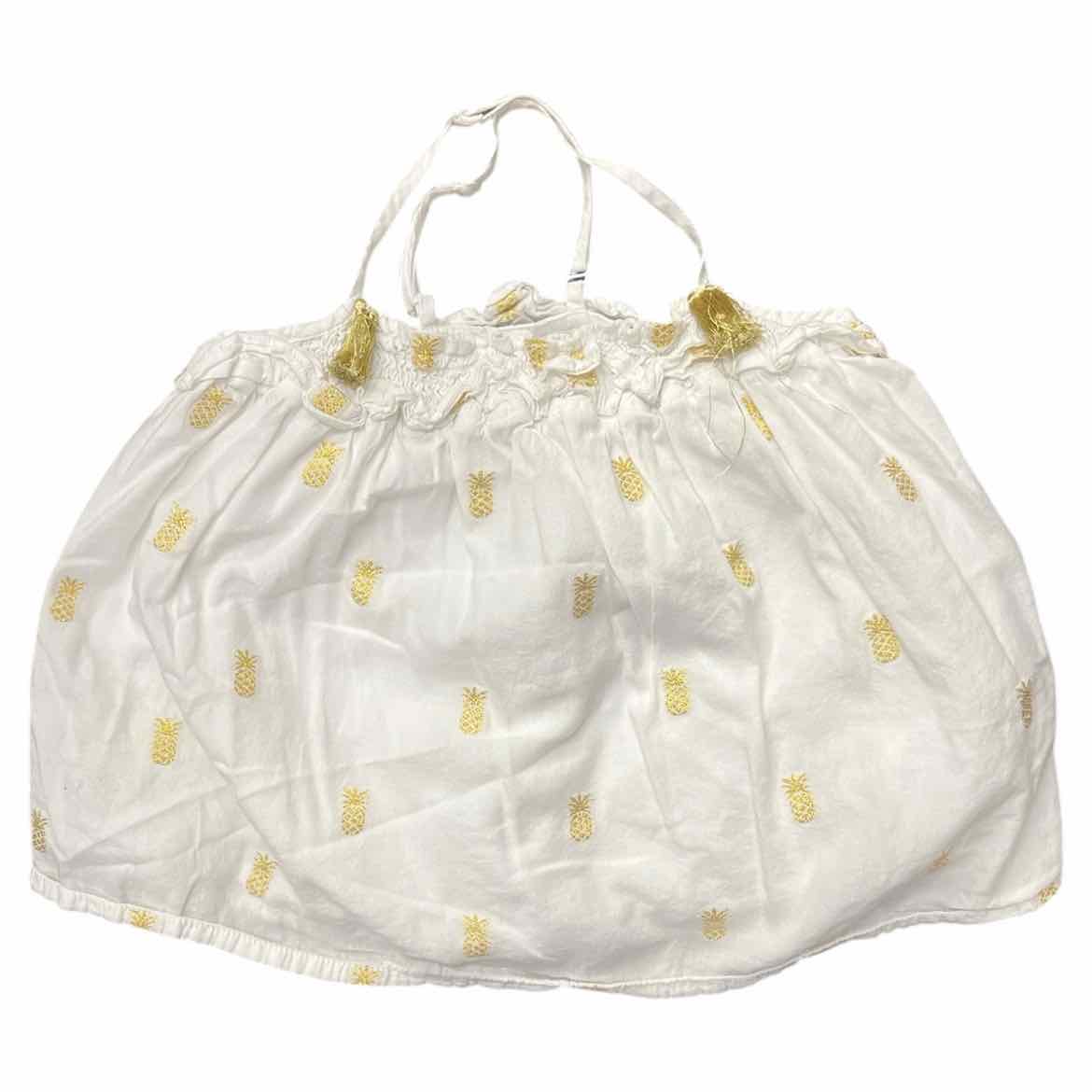 Boden (A) White Toddler Size 5-6 Girl's TankTop