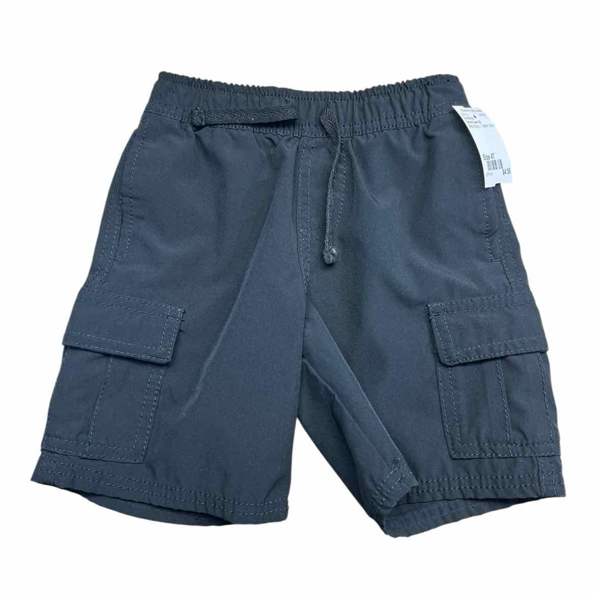 Cat and Jack (D) Black Toddler Size 4T Boy's ShortAthletic