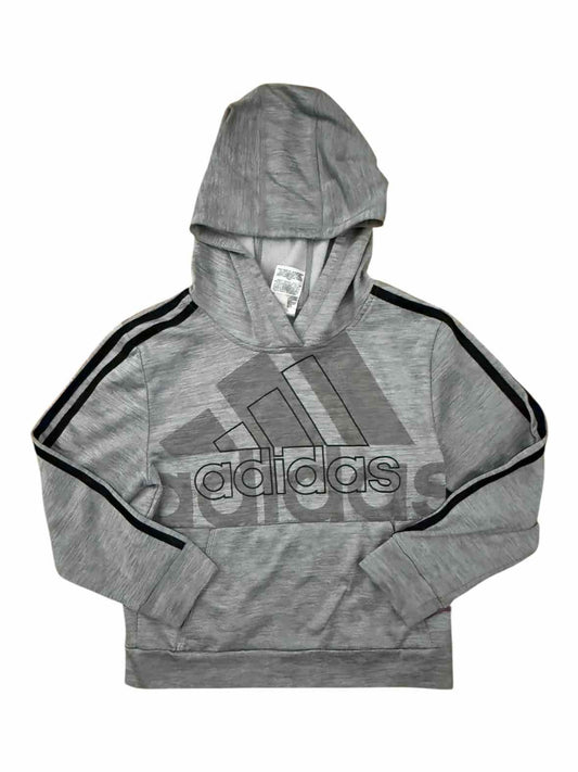 Adidas (B) Grey Youth Size 8 AthleticSweatshirt