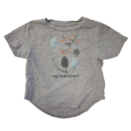 North Face (AA) Grey Youth Size 10 Girl's SSTopBasic